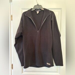 Black Diamond Men's Black Zip Up Sweater